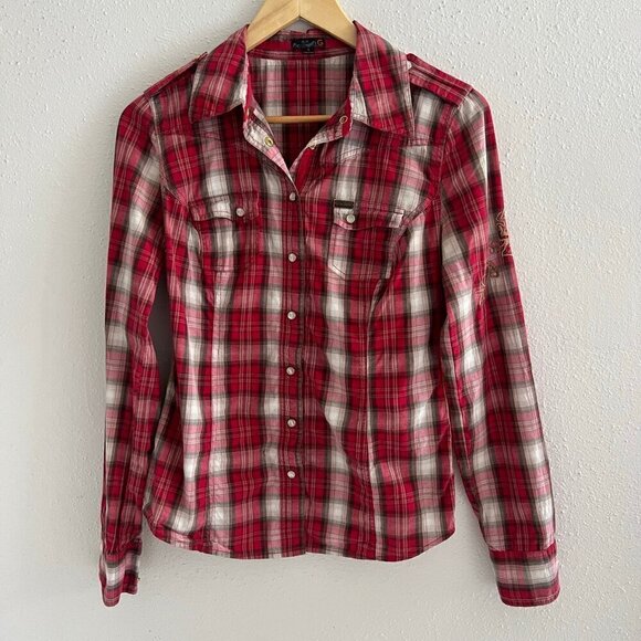 Guess Plaid Shirt - Picture 1 of 5